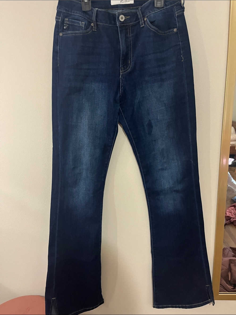 KanCan Dark Blue Womens Jeans
